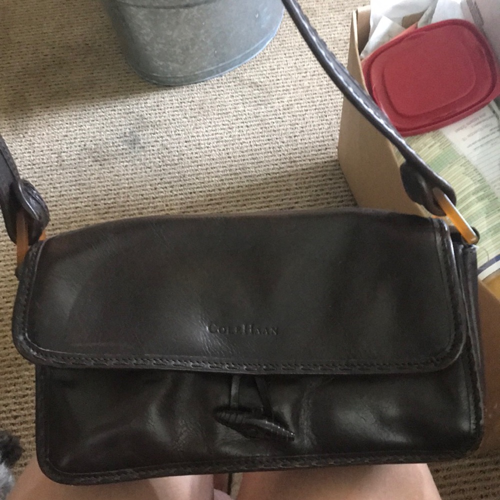 ColeHann brown purse